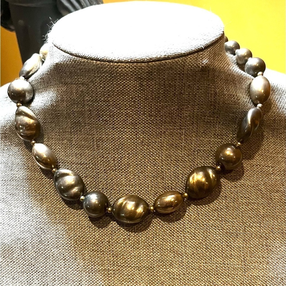 Vintage Dauplaise Silver Tone Necklace